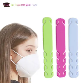 

10 PCS Ear Protector Mask Hook Silicone Buckle Ear Rope Anti-slip Adjustment Extended Buckle Ear Protection