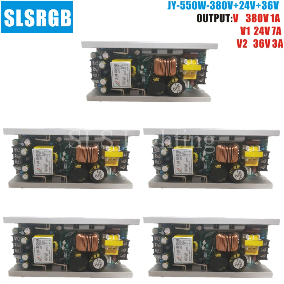 5 шт./лот 500 Вт 550 W 600 w блок питания 15R 17R 280W 330W 350W Электронные пятна 3IN1 движущийся сценический прожектор DC12V 24V 36V 28V 380V