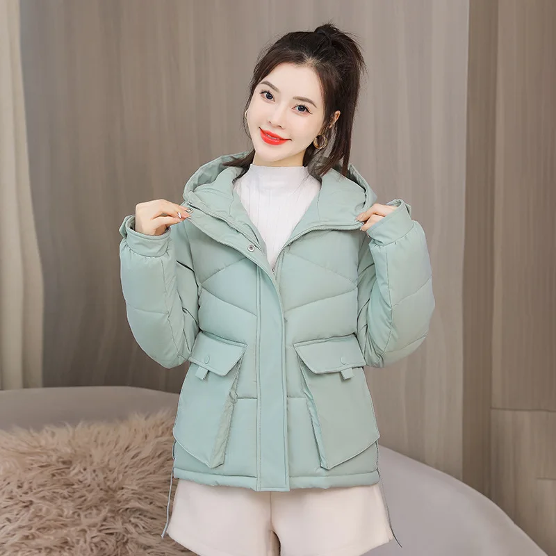 Рисунок 6 - Зимняя одежда, женское пузырьковое пальто с капюшоном