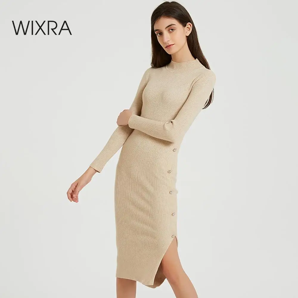 Wixra Женские повседневные сексуальное обтягивающее водолазка дресс код