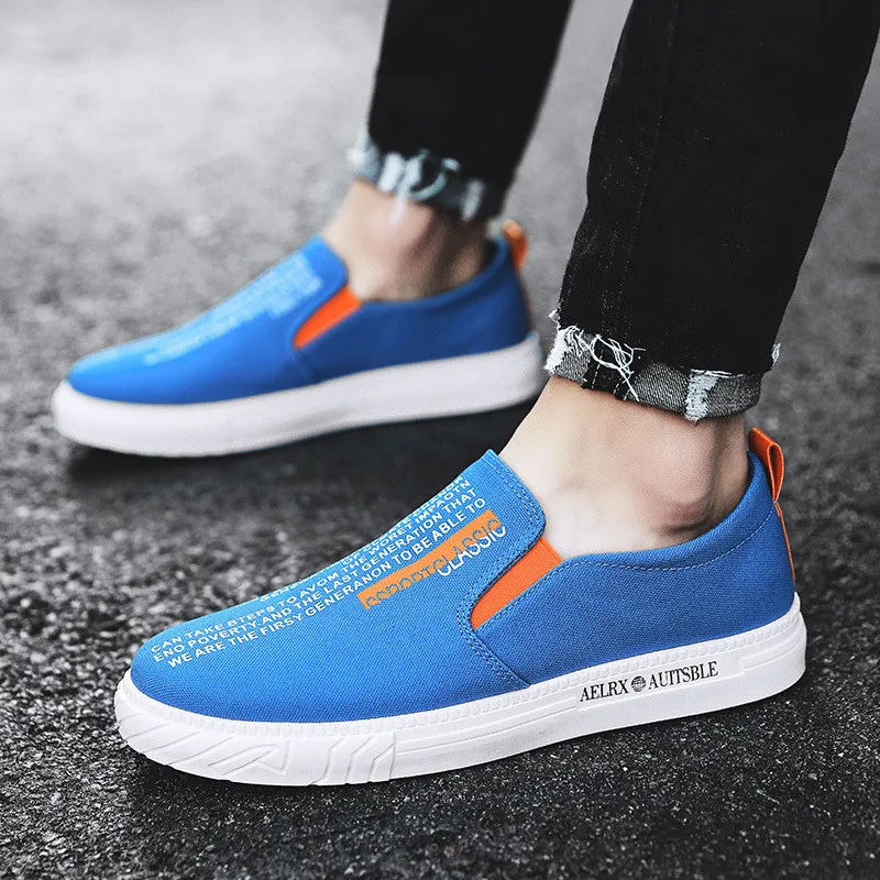 

Men's casual shoes fashion summer new canvas shoes lightweight breathable espadrilles slip-on low-cut sneakers men casual shoes
