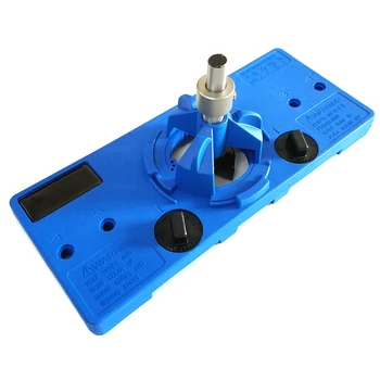 

Punch Hole Opener Blue Woodworking Carbon Steel Workshop Locator Jig Tools