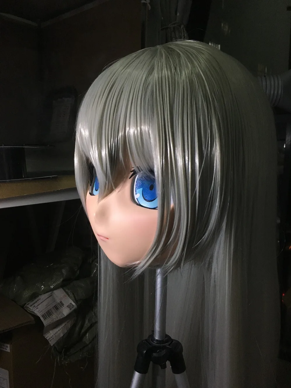 KGM 12) арбалет Девушка BJD кукла комиксы маска Аниме Реалистичная силиконовая косплей Кигуруми Фетиш маскарадные маски