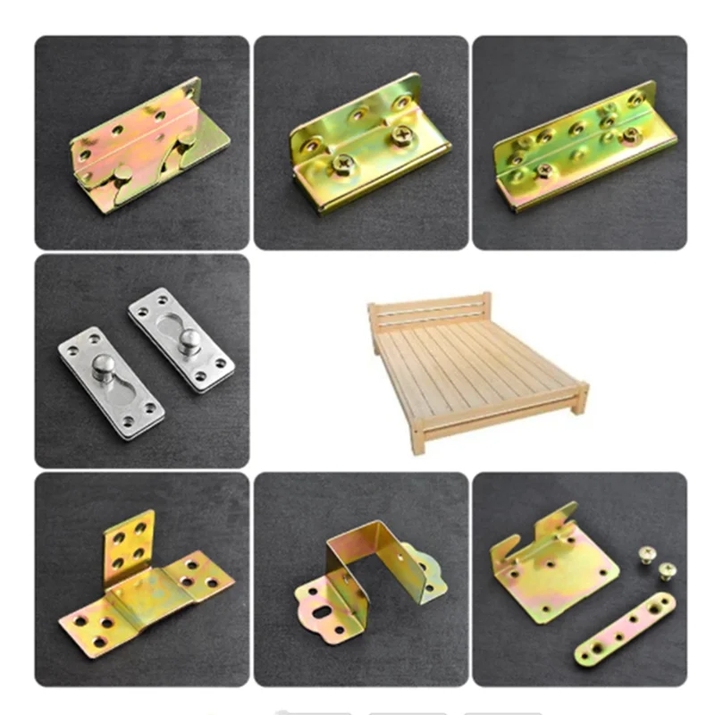 Suporte, Móveis Hardware Fittings, 4 Pares