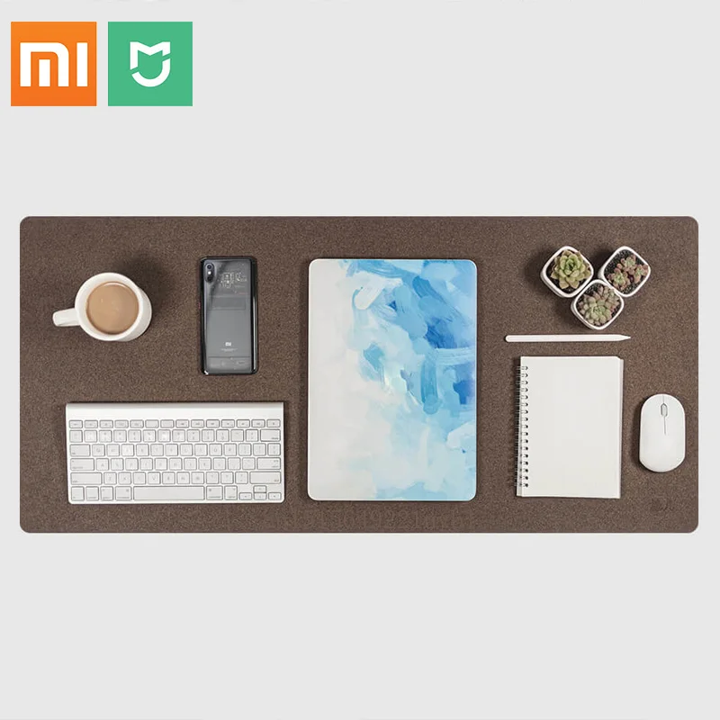 Большой толстый коврик для мыши Xiaomi mi водонепроницаемый Настольный ноутбука из