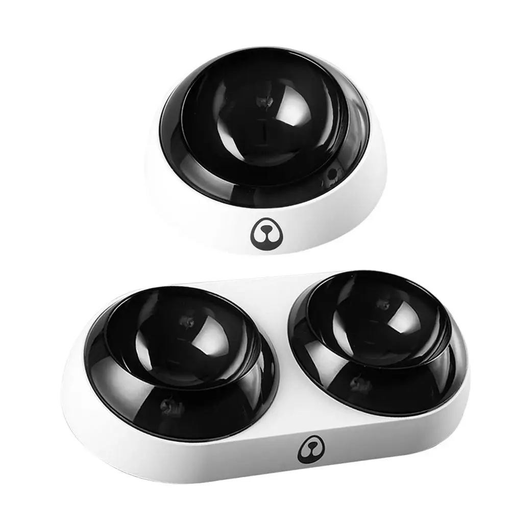 

New pet double bowl dog and cat feeder environmentally friendly food s for dogs water bottle products
