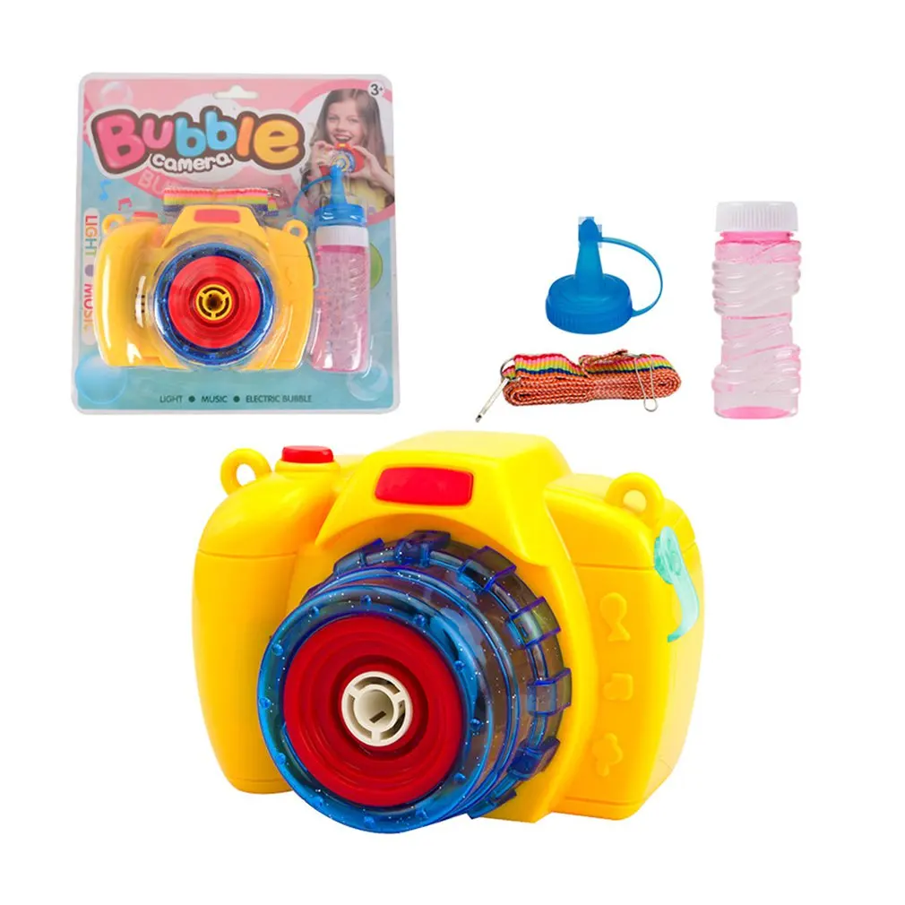 Ma Caron цветные Пузырьковые камеры детские электрические игрушки освещение музыка Рождественский подарок для детей