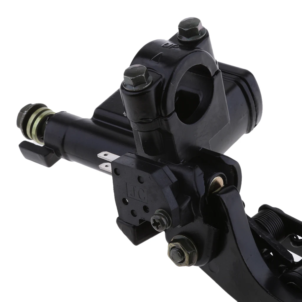 10mm Banjo 22mm Bar Motorcycle Front Right Hydraulic Brake Master Cylinders