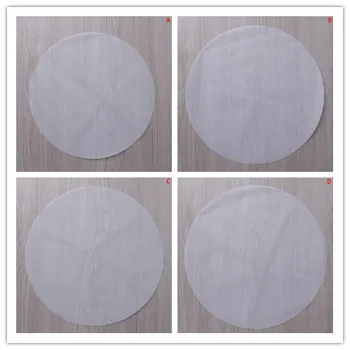 

Home Kitchen Silicone Steamer Non-Stick Pad Round Dumplings Mat Baking Tools Practical Steamed Buns Baking Pastry Dim Sum Mesh