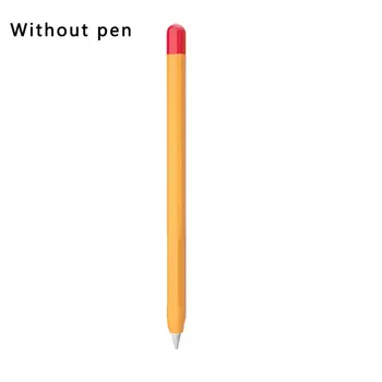 

Suitable For Apple Pencil 2 Writing Pen Color Contrast Silicone Protective Cover Anti Slip And Anti Drop Pen Cover
