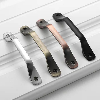 

Surface mounted handle modern minimalist drawer handle retro wardrobe door punch-free cabinet handle easy installation