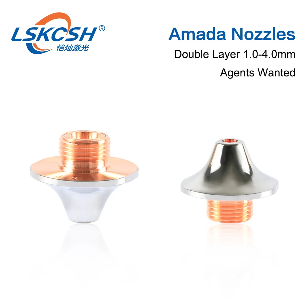 LSKCSH 30 шт./лот 2018 новые лазерные сопла Amada с одним/двойным слоем 1 0 4 мм для машин