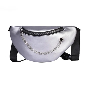 

Women Waist Bags Fanny Pack Glitter Belt Chest Bag Small Shoulder Bag Lady Belly Belt Bags Waist Pack Purse
