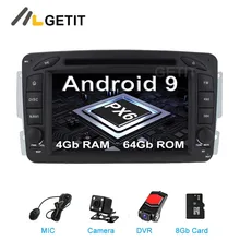 DSP 64G PX6 Android 9,0 автомобильный DVD мультимедиа радио gps для Mercedes Benz CLK W209 W203 W463 W208 Wifi Bluetooth стерео аудио