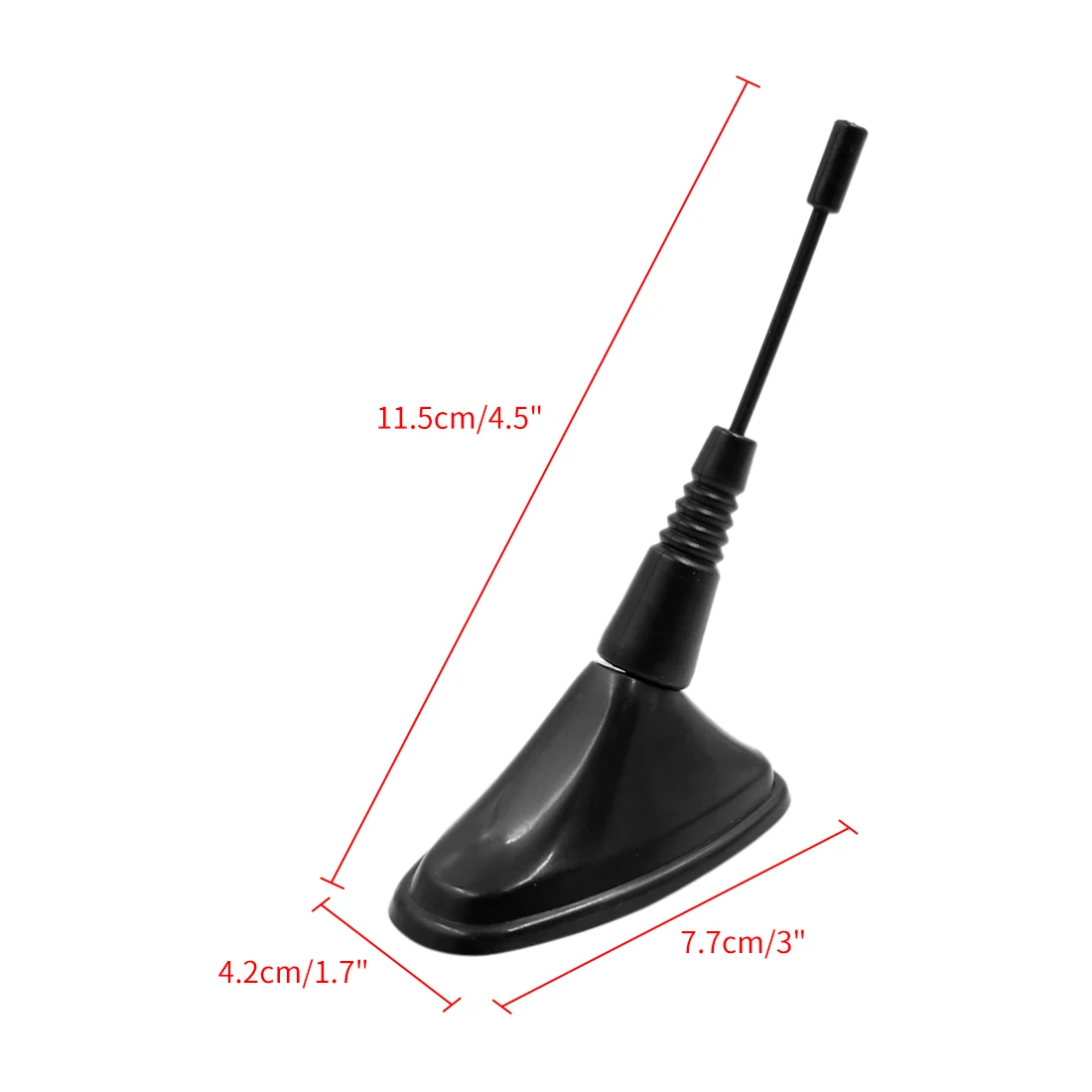 Antenne Radio Voiture Alca Germany 55cm - Mât Type Bee Sting Noir Compatible Renault Trafic - AM/FM