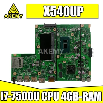 شراءAkemy X540UP اللوحة المحمول X540UP X540U A540U R504U F540U Mainboard I7-7500U CPU 4GB-RAM