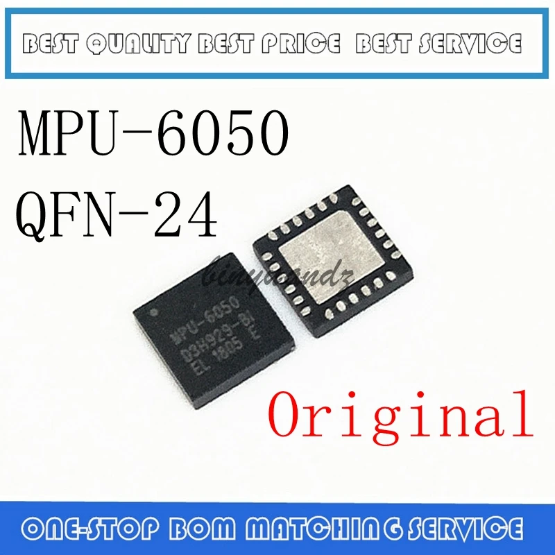 

2 шт. MPU-6050 MPU 6050 QFN-24 три оси гироскопа + три оси ускорение = шесть осей датчик