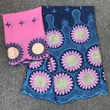 Лучшее качество швейцарская вуаль кружева африканская шаль швейцарский кружевной комплект с Ткань для блузок розовая африканская швейцарская хлопчатобумажная вуаль кружевная ткань