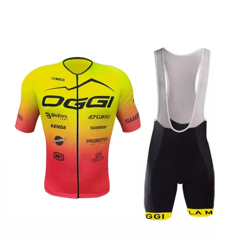 thumbnail image 1 of OGGI-Maillot de ciclismo para hombre, camiseta de ciclismo, manga corta, MTB, secado rápido, estampado, transpirable, camiseta de ciclismo, carreras, 1 of 4