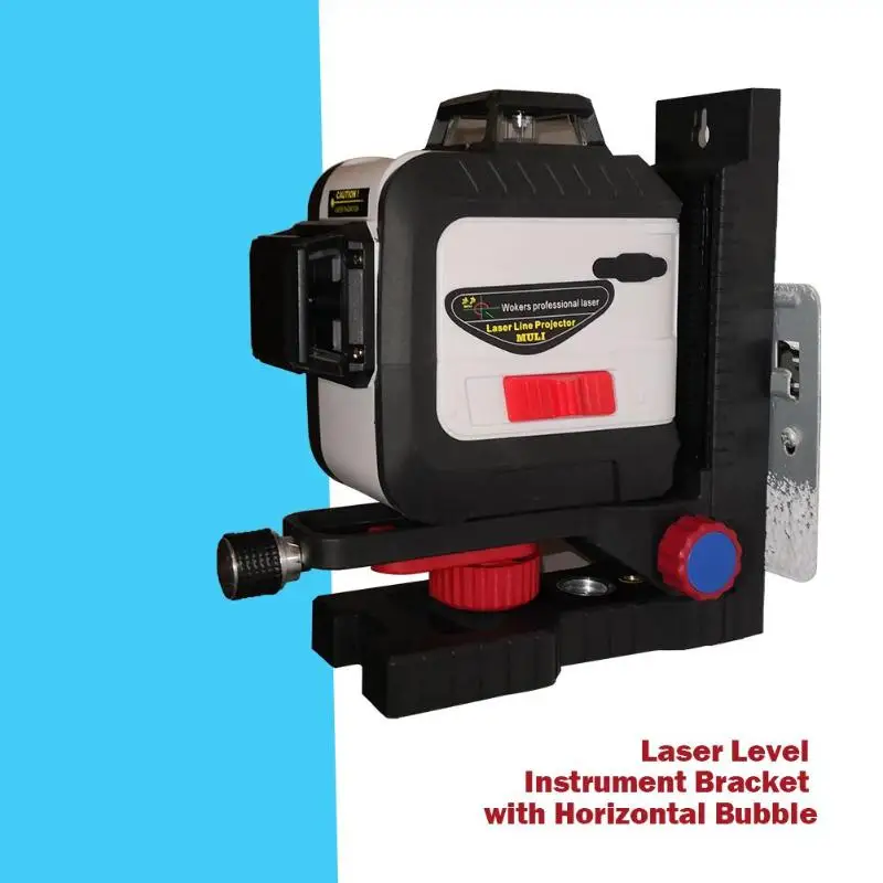 

1/4 inch Interface Magnet L-shape Bracket for Laser Level Extension Rod Durable Practical for Universal Laser Level Practical