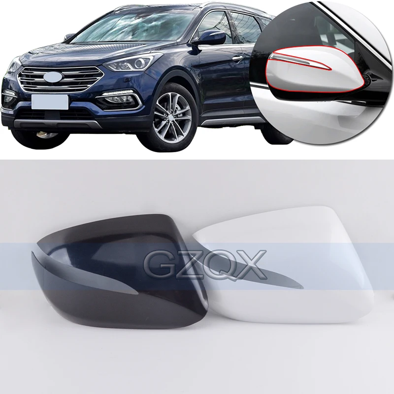 CAPQX для Hyundai Santa Fe Santafe IX45 2013-2017 внешнее зеркало заднего вида крышка корпуса |