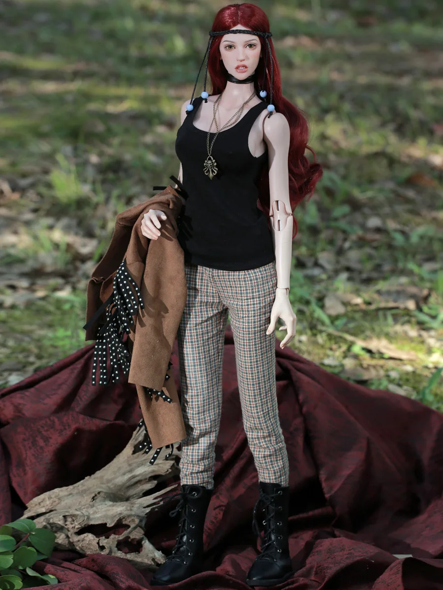 Кукла Dollshe Amanda 1/3 bjd Полный комплект с лицом вверх тело шарнирная полимерная кукла