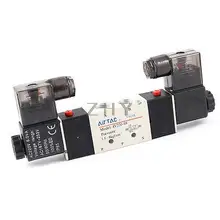 4V220-08 5 Порты 2 Позиции электромагнитный воздушный компрессор соленоид клапан AC220V 6VA