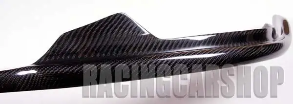 H TYPE REAL CARBON FRONT LIP SPOILER FOR BMW E60 M-TECH FRONT BUMPER