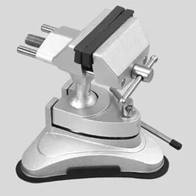 Миниатюрные настольные тиски с поворотом на 360 градусов, плоскогубцы на присоске, подвижные тиски, фиксирующий Зажим, кровать для создания картин, гравировки, моделирования, горячая распродажа