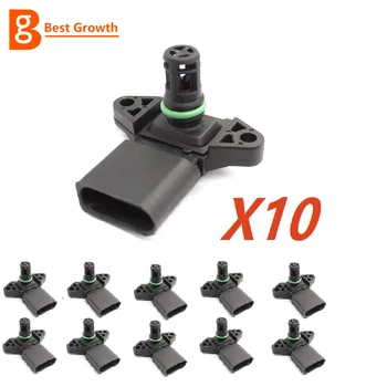 

03D906051 036906051D New For VW Golf MK3 MK4 Vento Bora Polo 1.2 1.6 1.4 16V Intake Manifold Pressure Sensor Map 036906051 Y001
