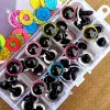 16mm Safety Plastic Colorful Doll Eyes For Toy Crochet Stuffed Animals Dolls Crafty Amigurumi Eyes For Toy Plush Accessories 4