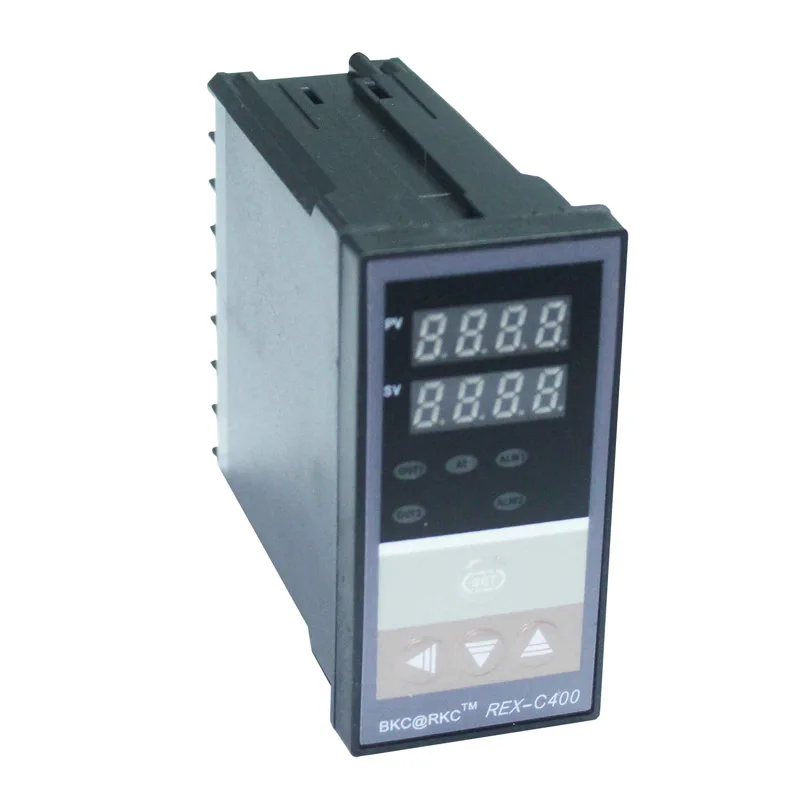 C400 Relay Двойной термостат PID трехфазный регулятор питания выход цифровой PID регулятор температуры REX-C100 0-400C с термопарой K SSR 40A SSR-40A - Цвет: C400 Relay