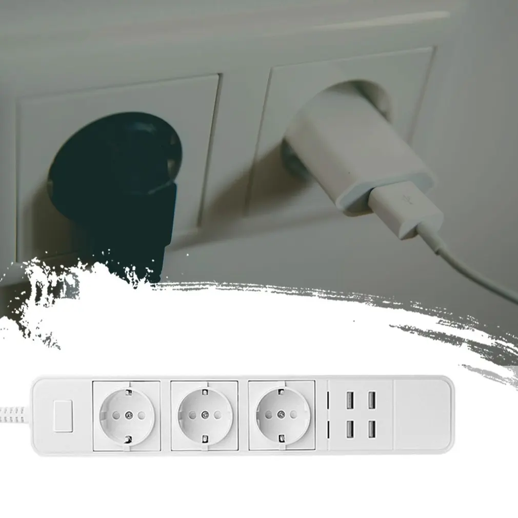 Долгое нажатие, чтобы открыть Wifi нажмите, чтобы включить выключить Devce Smart Plug-in приложение пульт дистанционного управления розетка может быть Голосовое управление с usb-портом
