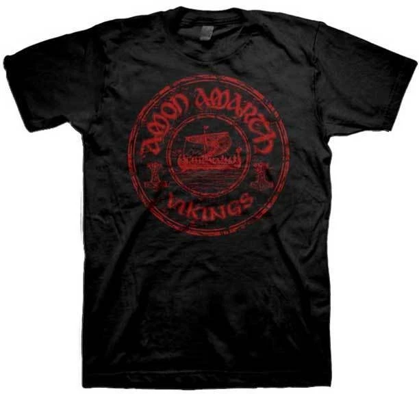 Amon Amarth Винтажная футболка с викингом футболка на заказ трафаретная печать