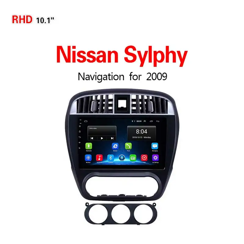 4G1G16G Lionet gps навигация для автомобиля Nissan Sylphy 2009 10,1 дюймов RN1026Y - Размер экрана, дюймов: 4G1G16G