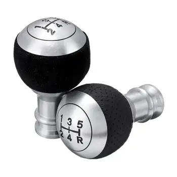 

5 Speed Universal Manual Car Gear Shift Knob Shifter Lever R Manual Automatic Transmission For Circular Gear Lever for honda