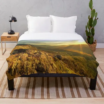 

Sunset Jamieson Headwaters Throw Blanket Soft Sherpa Blanket Bed Sheet Single Knee Blanket Office Nap Blanket