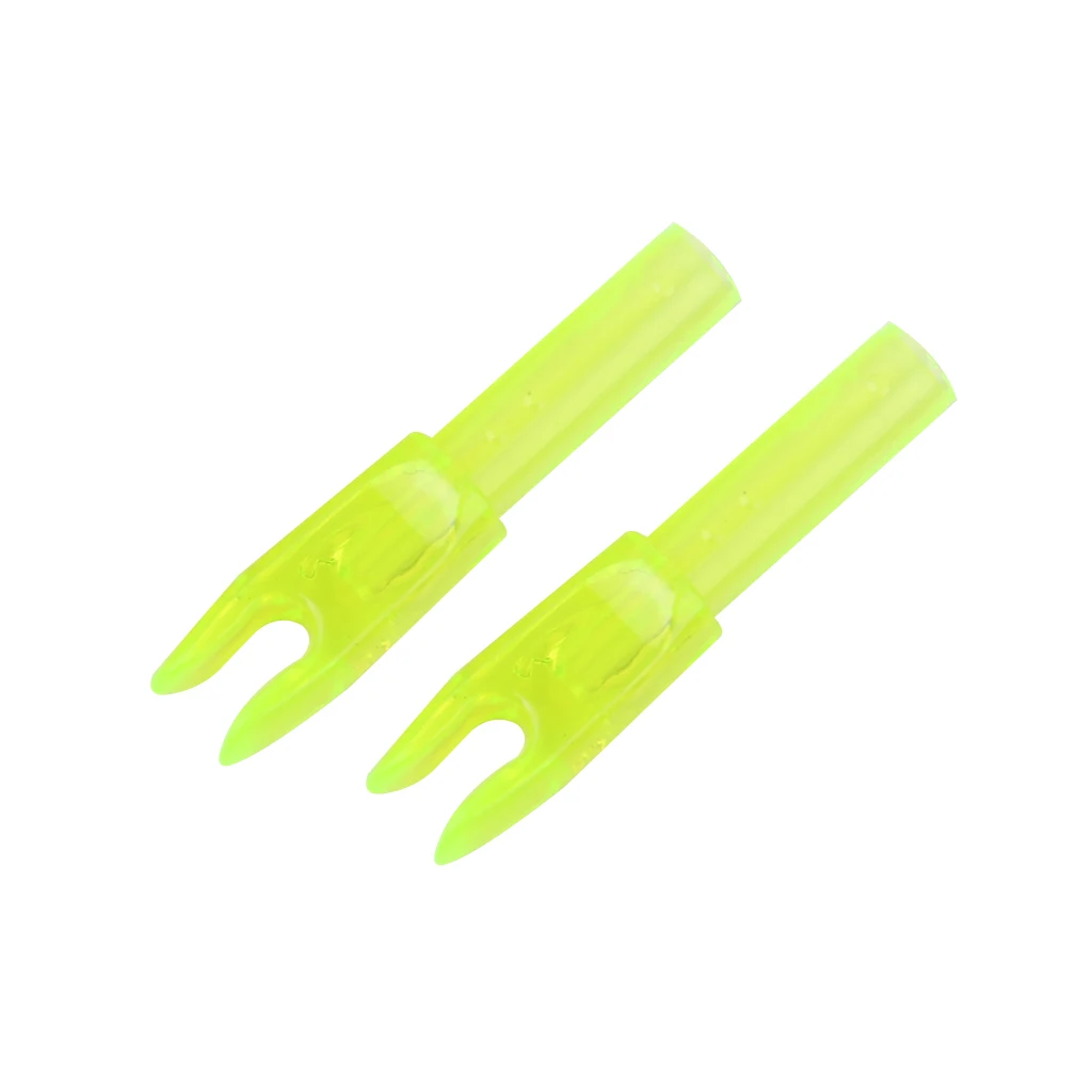 20pcs Arrow Nock Pin Needles Plastic Tail Set ID 4.2mm DIY Shaft Hunting Aluminum Fiberglass Carbon Arrow Shafts Accessories