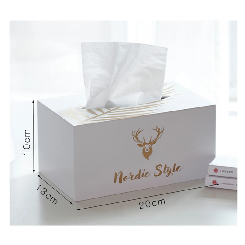 VILEAD 10 см доска коробка для салфеток фигурки скандинавские простые спальни настольные Креативные украшения для гостиной аксессуары милый подарок для дома