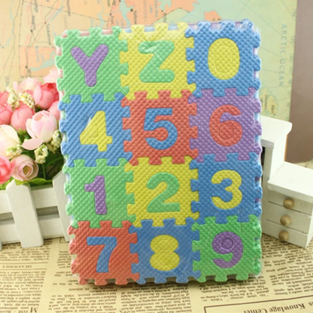 36pcs Children's Letter Floor Mat Children's Literacy Letter Game Mat Baby Soft Foam Puzzle Mat Baby Early Education Toy 3