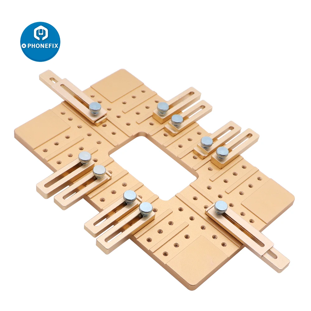 Aluminium alloy all-purpose LCD UV Glue Mould and Glass Holder for cell phone LCD Screen Repair