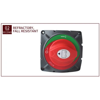 

TIOODRE 600a Yacht Switch Battery Power Switch Power Cut Off Switch Knob Power Switch For Car Boat Ship RV Yacht Truck Bus