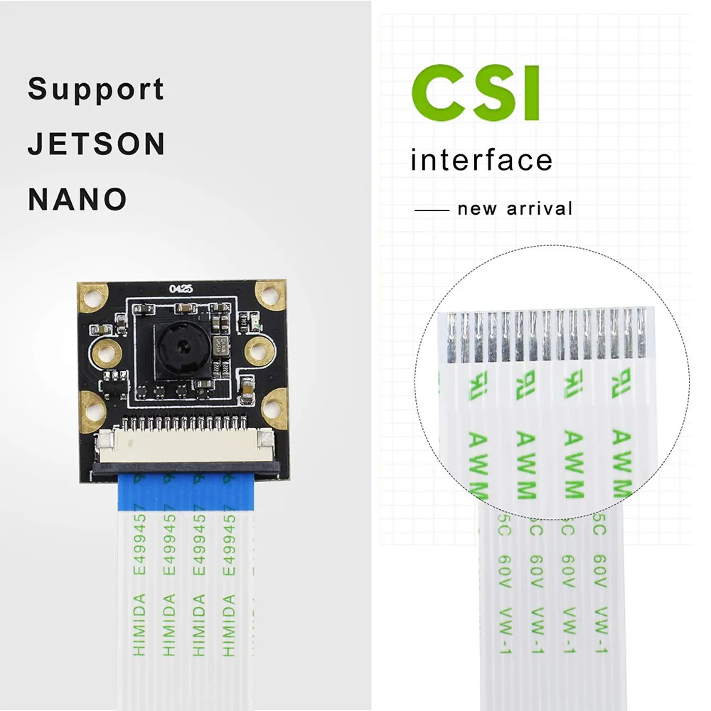 Nvidia Jetson Nano AI камера для NVIDIA Jetson Nano HD 800M CSI интерфейс с чехлом для камеры