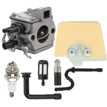 

Spark plug Carburetor kit Fuel line For Stihl 034 036 MS340 MS360 Engine