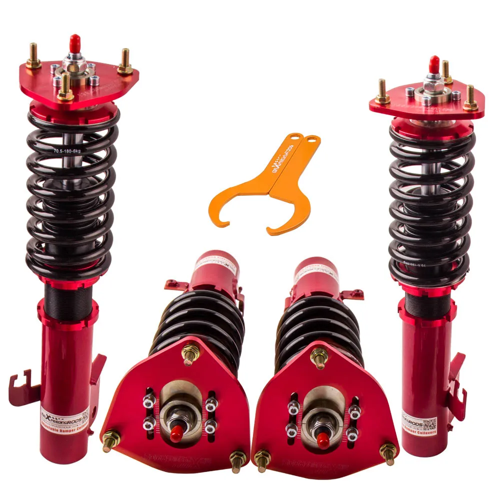 

24 Ways Adj. Coilover Coilovers Kits for Subaru Impreza WRX GC8 STI 1993-2001 Coil Strut Shock Absorber