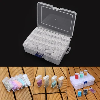 

42 Grid PP Detachable Transparent Multipurpose Independent Display Storage Box Fit for Jewelry / Rings / Rhinestone / Nail Art