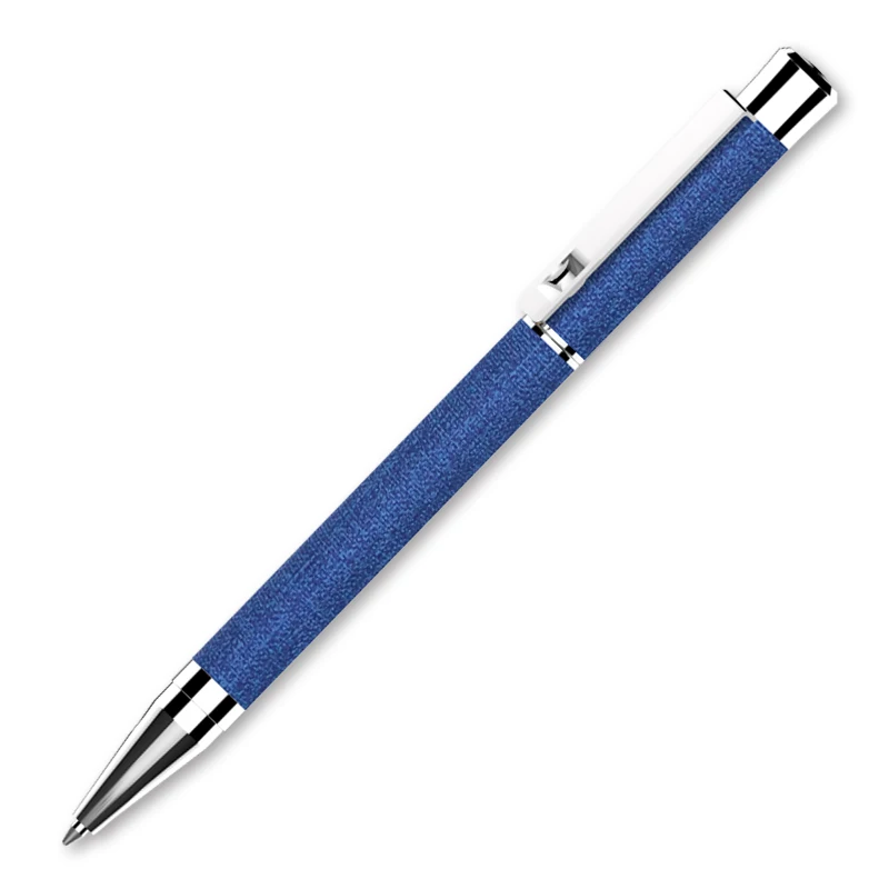 50 шт./лот рекламная продукция подарки шариковая ручка Роскошная металлическая шариковая ручка - Цвет: cyan
