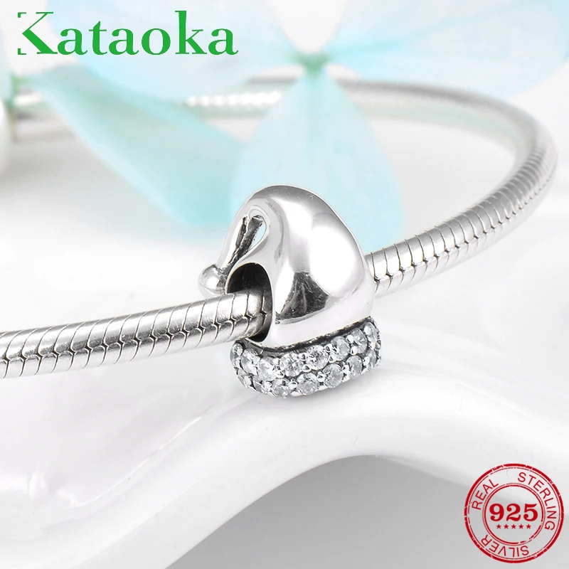 2018 Crystal zircon Christmas Hat Hot DIY Bracelets Jewelry making Beads Fit Original fine Charm Bracelet 925 Sterling Silver | Украшения и