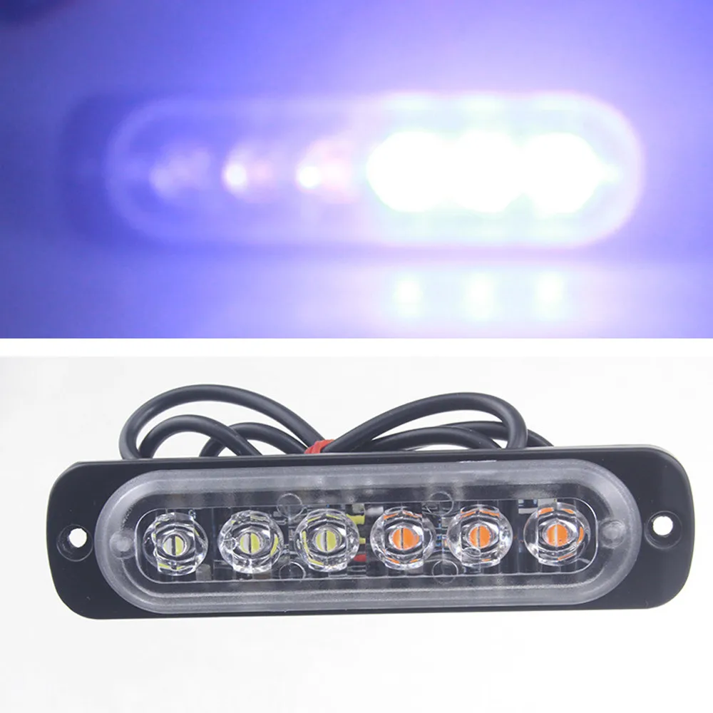 12 24 В 1 шт. 6 светодиодов|Передние LED-фары для авто| |