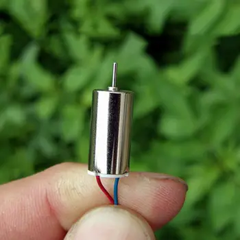 

Mini Electric 816 Coreless Motor DC 3.7V 4.2V NdFeB Magnetic High Speed 8mm*16mm Shaft Dia 1mm for RC Drone Aircraft Quadcopter